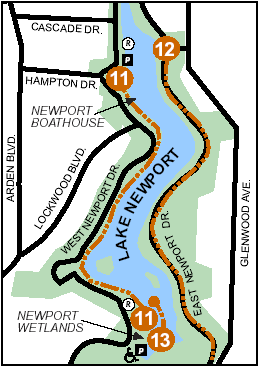 West Newport Trail Map